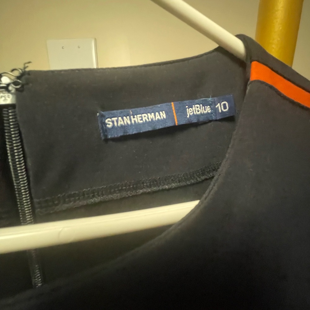 JetBlue Stan Herman Flight Attendant Dress Size 10